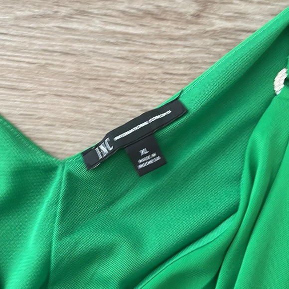 INC green dress shirt women's - Picture 2 of 5